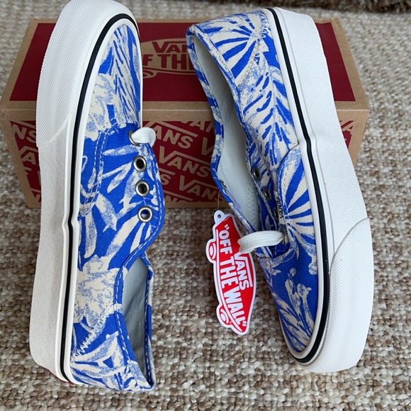Vans Authentic Sf Floral Linen Trbl/Marshmallow WM - Picture 13 of 16